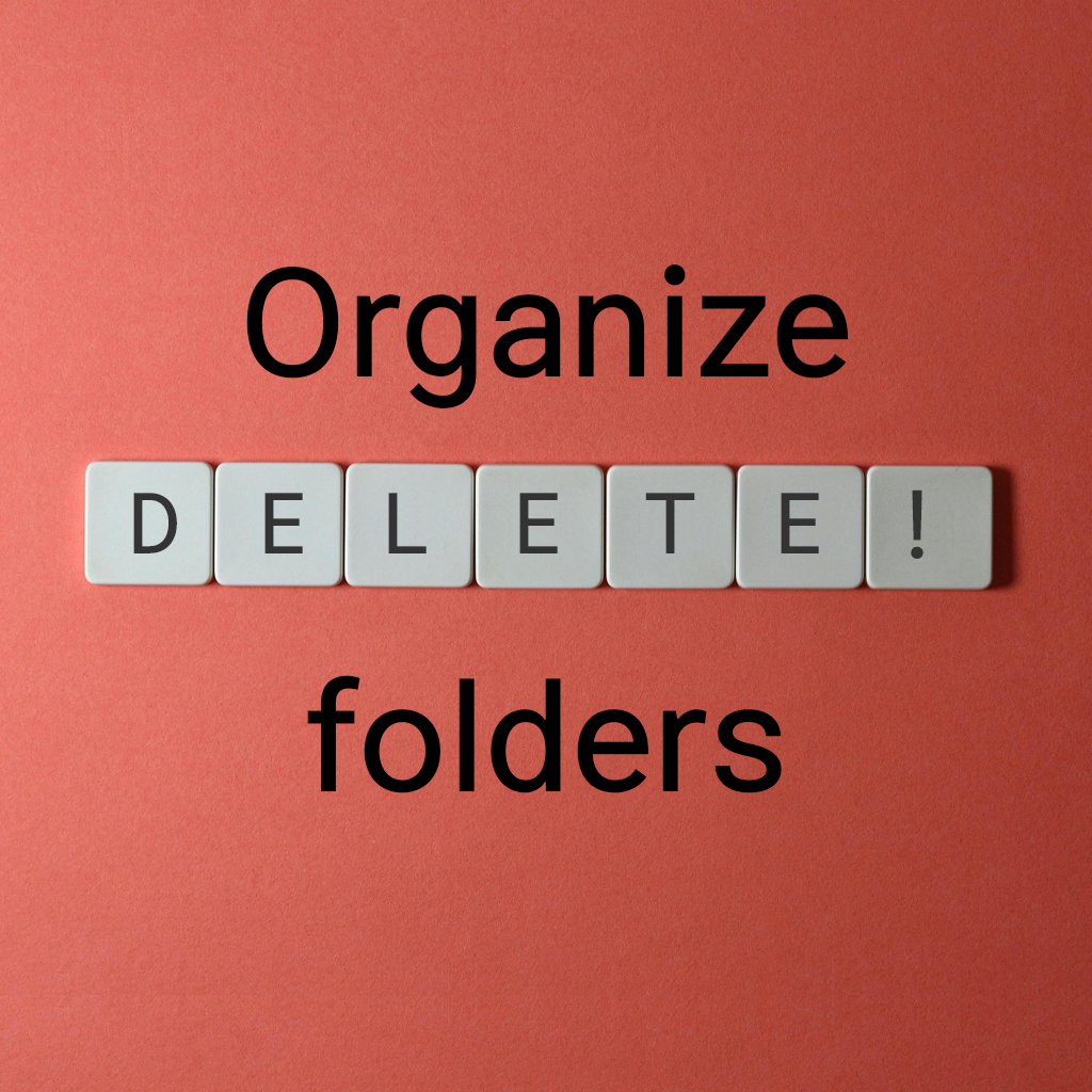 디지털 정리 기술 - 파일, 폴더 정리